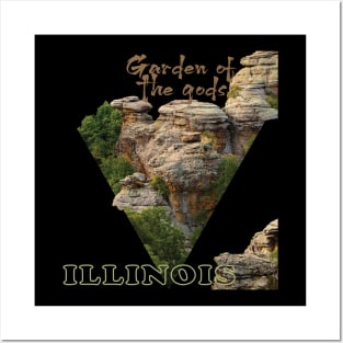 Garden of the gods, Illinois Posters and Art